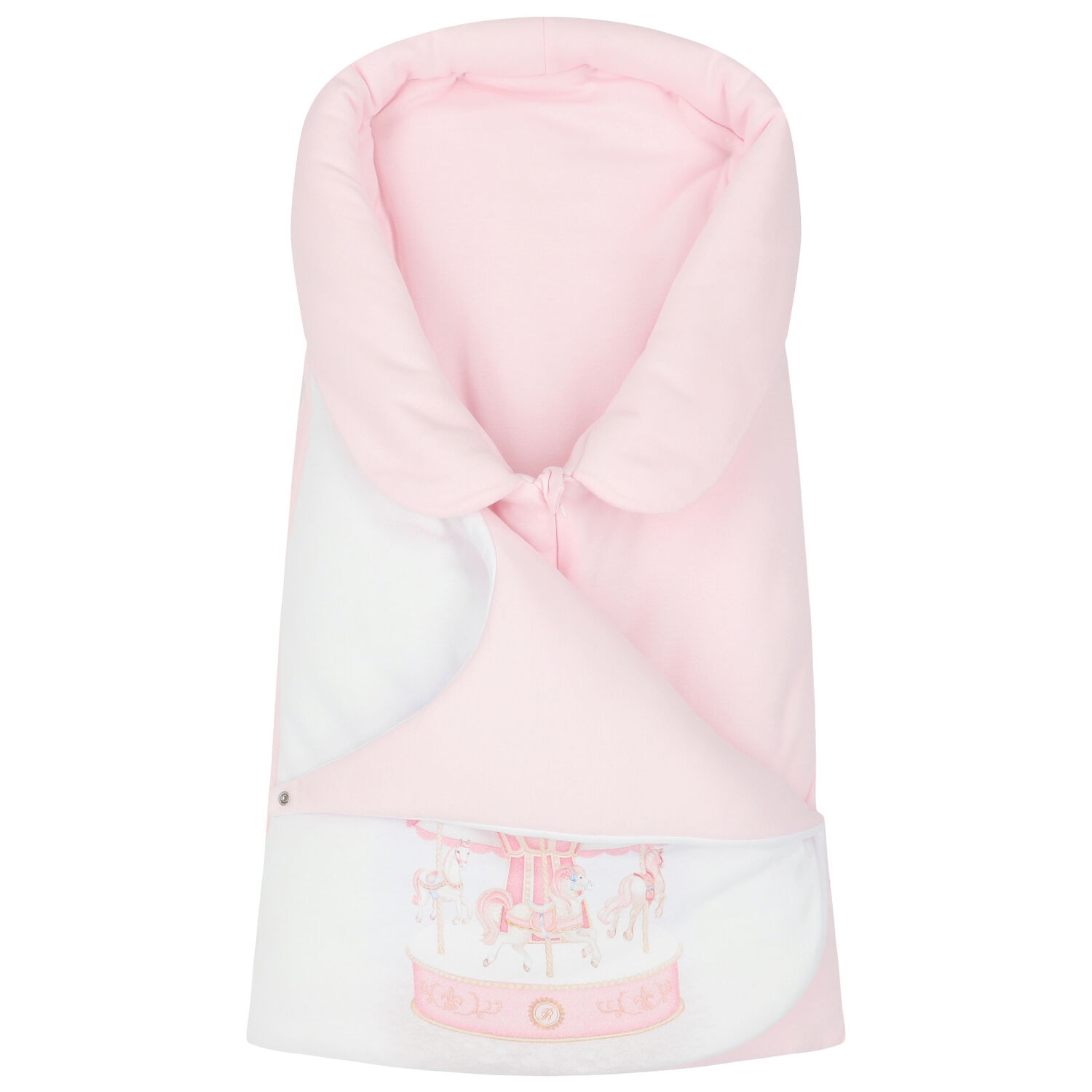 Pink & White Carousel Baby Nest, 3, hi-res